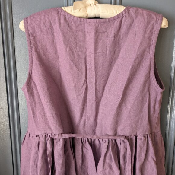 Notperfect Linen Mama Dress sleeveless midi size M - Picture 5 of 6